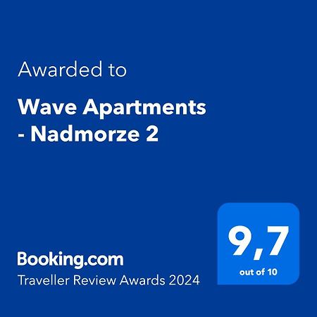 Wave Apartments - Nadmorze 2 Gdaňsk Exteriér fotografie